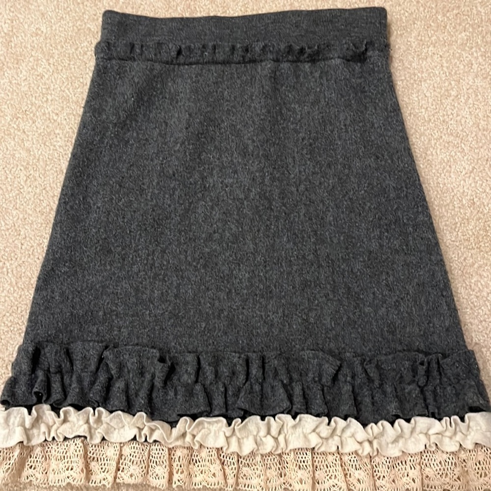 Girls from Savoy wool pencil skirt size small
